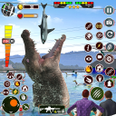 برنامه Hungry Animal Crocodile Games