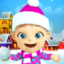 بازی Talking Babsy Baby Xmas Games