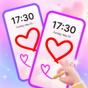 برنامه Lockscreen Drawing Together