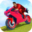 بازی Superhero Bike Stunt Games 3D