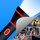 برنامه Flashlight Locker: photo vault