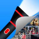 برنامه Flashlight Locker: photo vault