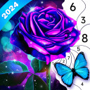 بازی Fancy Color - Paint By Number