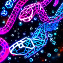 3D Snake .io Game - Snakes LTD