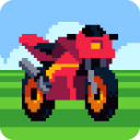 بازی Retro Highway - Bike Racer