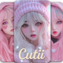 برنامه Cute Girly Wallpapers