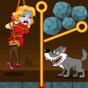 بازی Pull Pin Puzzle: Rescue Girl