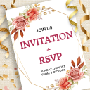 برنامه 1Invites: Invitation Maker