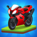 بازی Merge Bike game Idle Tycoon