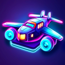 بازی Merge Planes Neon Game Idle