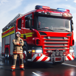 Firefighter: Fire Truck Games