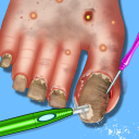 بازی ASMR Salon Foot Care Makeover