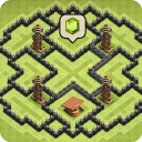 برنامه Clash of Maps 2025:CoC Layouts