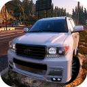 Drive SUV Toyota Land Cruiser 200 Parking