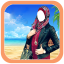 برنامه Hijab Girl Jeans Photo Suits
