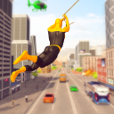 برنامه Flying Hero Crime City Battle