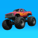 بازی Monster Trucks Kids Race Game