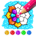 برنامه Rainbow Flower Coloring and Dr