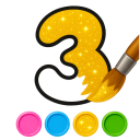 برنامه Number & ABC Coloring For Kids
