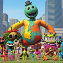 بازی Nextbots In Playground mod