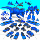 بازی Dino Transform Robot Games