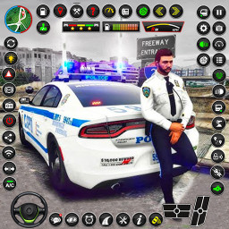 US Police Car Driving Car Game