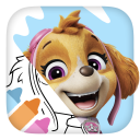 بازی Crayon Club: Color PAW Patrol
