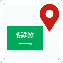 نقشه آفلاین عربستان سعودی