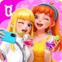 بازی Little Panda's Girls Town