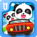 بازی Baby Panda Car Racing