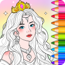 بازی Princess Game Fantasy Coloring