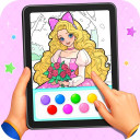 بازی Princess Game Fantasy Coloring