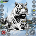 بازی Snow Tiger Family Simulator 3D