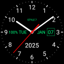 برنامه Analog Clock Live Wallpaper-7