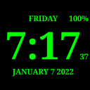 برنامه Digital Clock Live Wallpaper-7