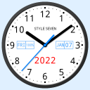 برنامه Light Analog Clock-7