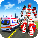 بازی Ambulance Robot City Rescue
