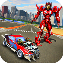 بازی Robot Car War Transform Fight