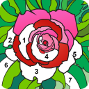 برنامه Paint by number: Coloring book