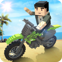 بازی Blocky Motorbike Summer Breeze
