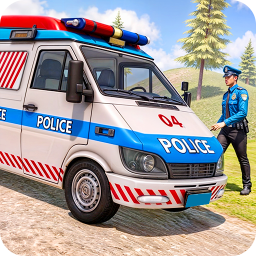 Van Driving - Police Van Games