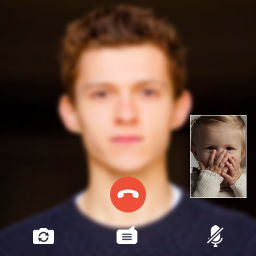 Fake video Call Simulation From Tom Holland