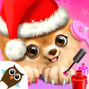 بازی Christmas Animal Hair Salon 2