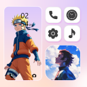 برنامه Anime Wallpaper Theme App icon