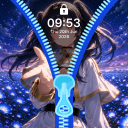 برنامه Super Zipper Lock Screen