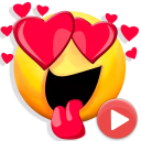 برنامه Wasticker love for whatsapp