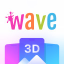 برنامه Wave Live Wallpapers Maker 3D
