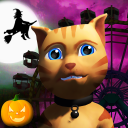 بازی Halloween Cat Theme Park 3D