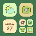 برنامه Wow Frog Theme - Icon Pack