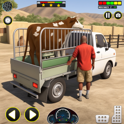 Farm Animals Transport Truck
